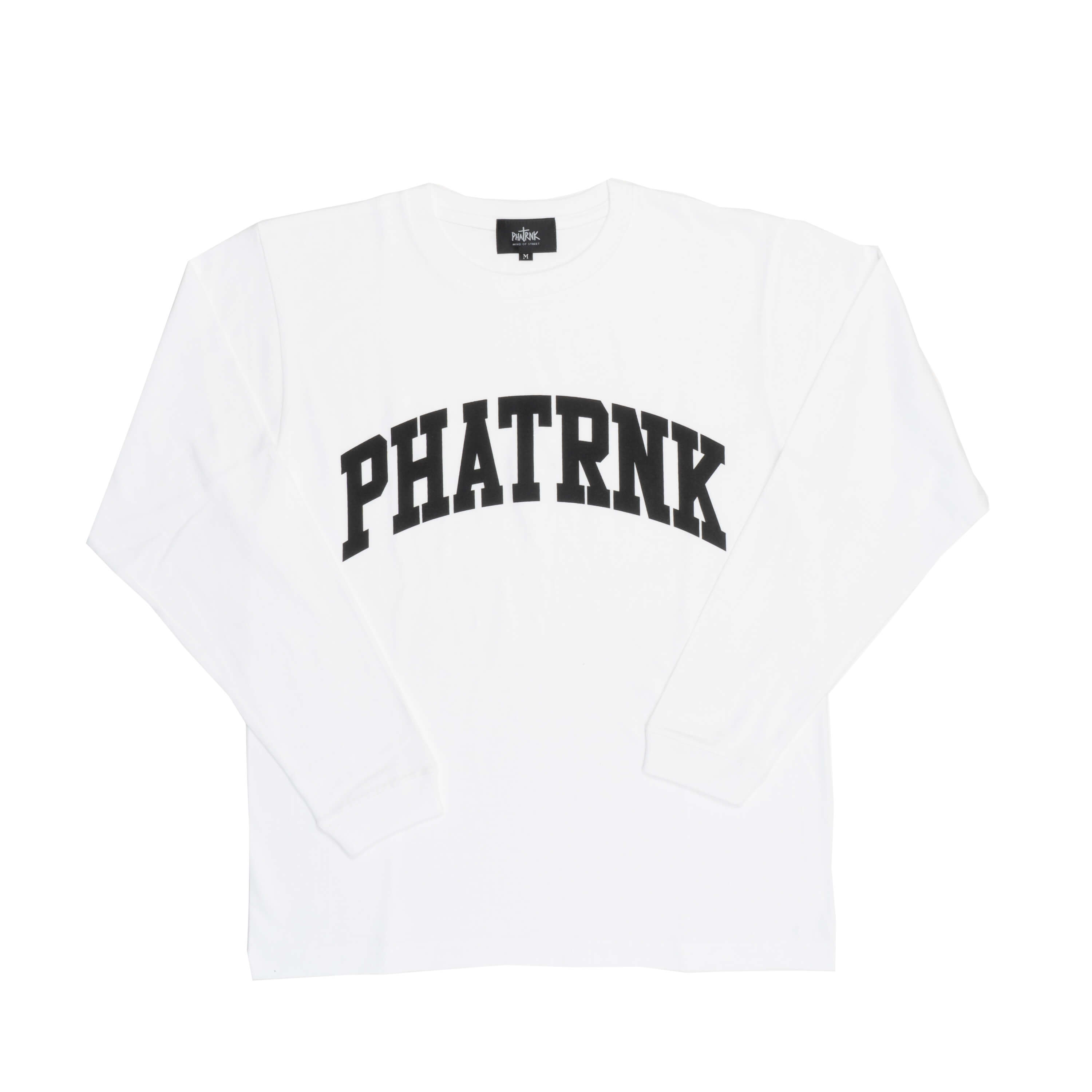 ロンT アーチロゴ（ホワイト） | TOPS | PHATRNK